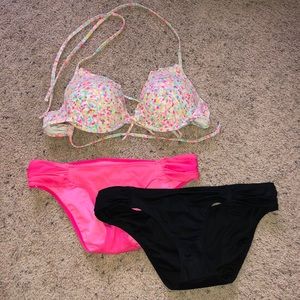 VICTORIA SECRET✨34C Push-Up Top & Bottoms Set